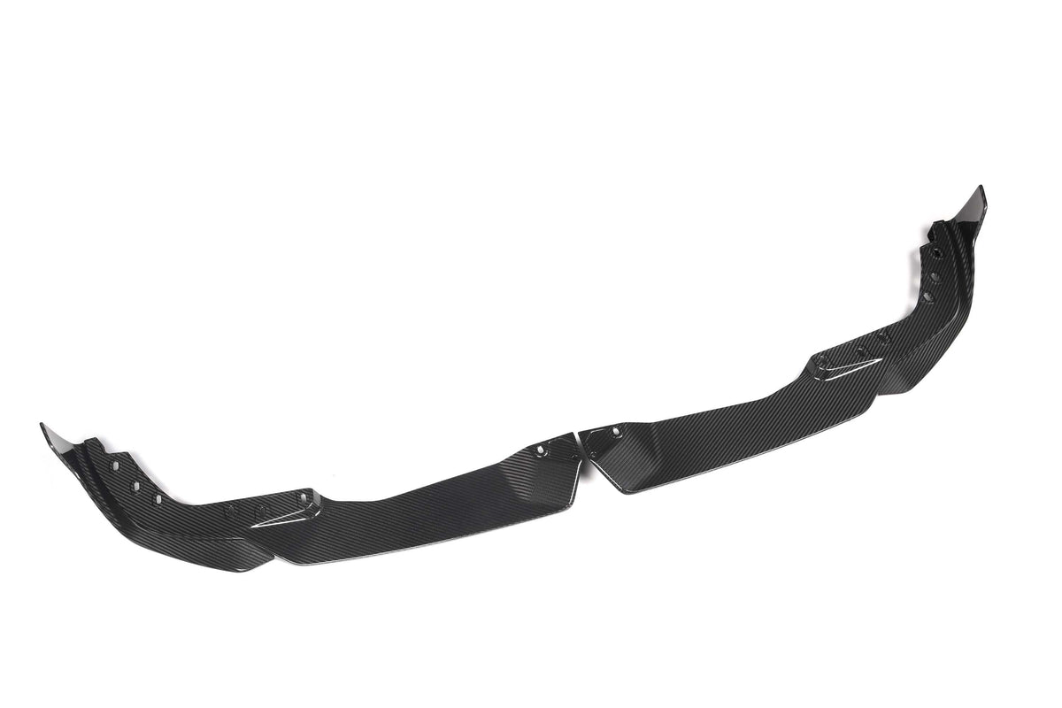BMW 3 Series M340i 330i G20 G21 LCI 2023 2024 with Aftermarket Parts - MP Style Front Lip Pre-preg Carbon?Fiber from Aero Republic