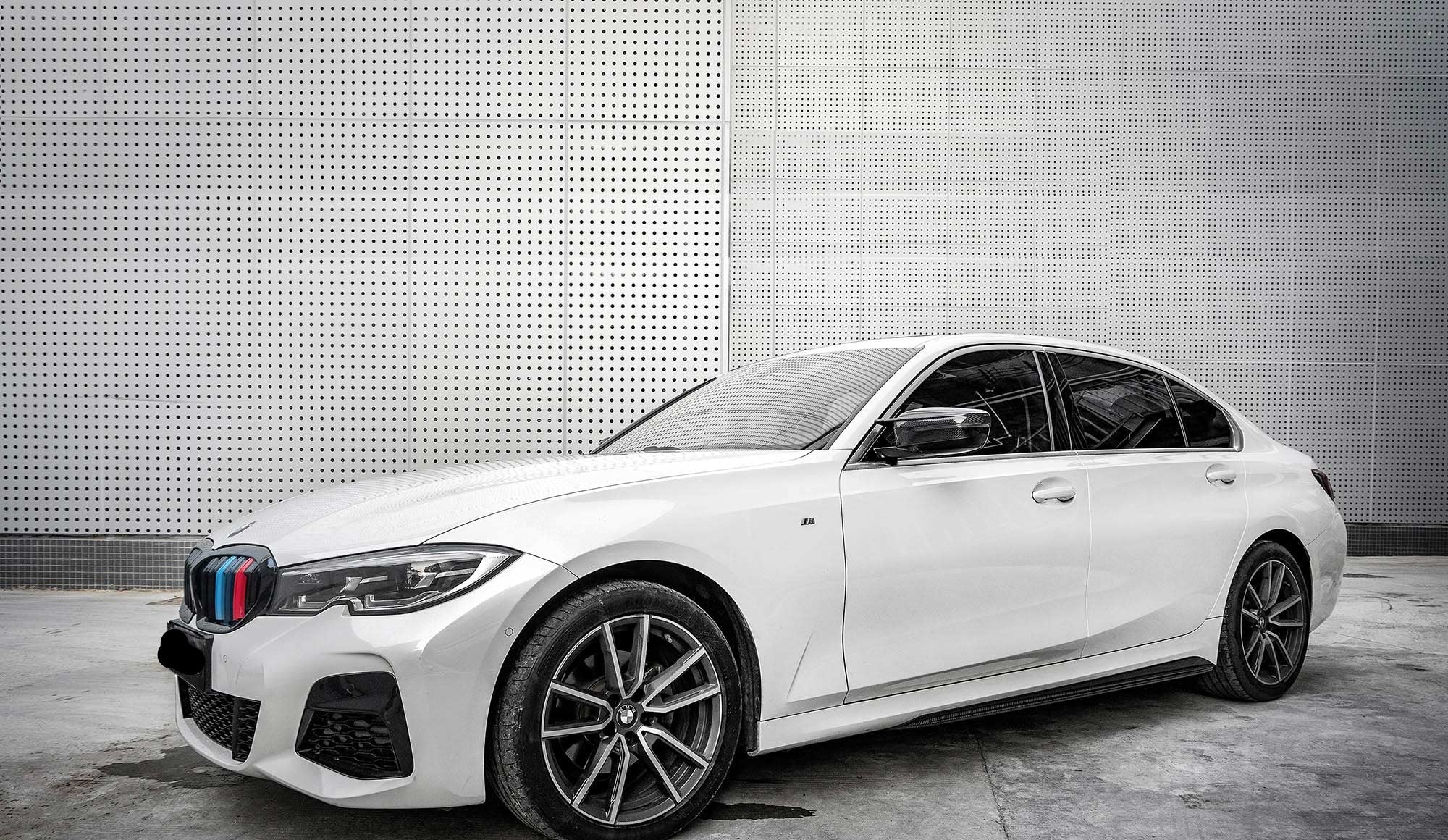 BMW 3 Series M340i 330i (With M-package Bumper, Does Not Fit Base Model Bumper) Pre-LCI G20 G21 2019 2020 2021 2022 with Aftermarket Parts - MP Sports Side Skirts?Pre-preg Carbon Fiber from Aero Republic