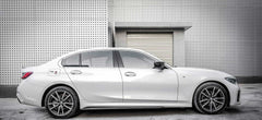 BMW 3 Series M340i 330i (With M-package Bumper, Does Not Fit Base Model Bumper) Pre-LCI G20 G21 2019 2020 2021 2022 with Aftermarket Parts - MP Sports Side Skirts?Pre-preg Carbon Fiber from Aero Republic