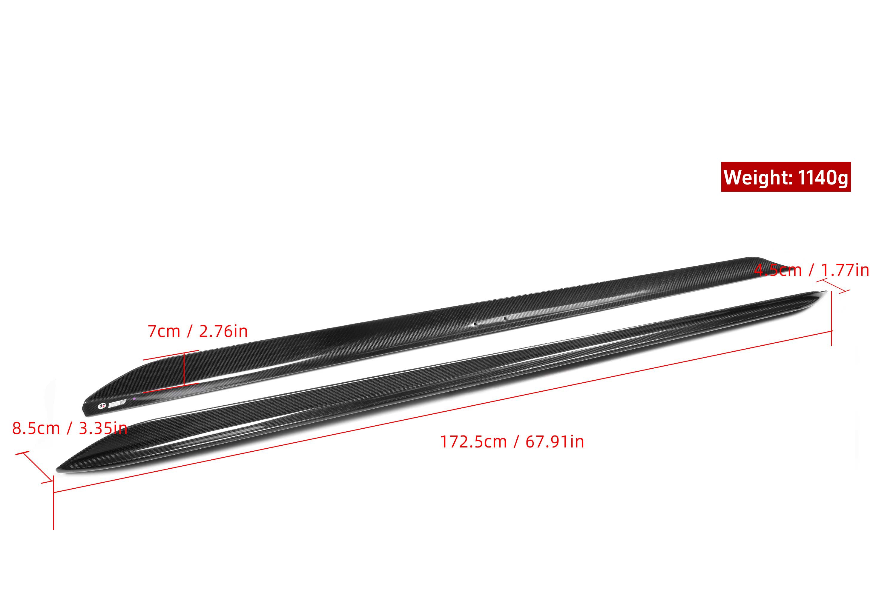 BMW 3 Series M340i 330i (With M-package Bumper, Does Not Fit Base Model Bumper) Pre-LCI G20 G21 2019 2020 2021 2022 with Aftermarket Parts - MP Sports Side Skirts?Pre-preg Carbon Fiber from Aero Republic