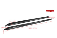 BMW 3 Series M340i 330i (With M-package Bumper, Does Not Fit Base Model Bumper) Pre-LCI G20 G21 2019 2020 2021 2022 with Aftermarket Parts - MP Sports Side Skirts?Pre-preg Carbon Fiber from Aero Republic