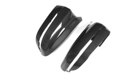 BMW 4 Series M440 430 G22 G23 2020 2021 (Left Hand Drive Only) & 430 G22 G23 G26 2022-ON (Left Hand Drive Only) & I4 eDrive40 G26 2022-ON (Left Hand Drive Only) with Aftermarket Parts - F9X Style / LHD Replacement Mirror Caps Dry Pre-preg Carbon Fiber from Aero Republic