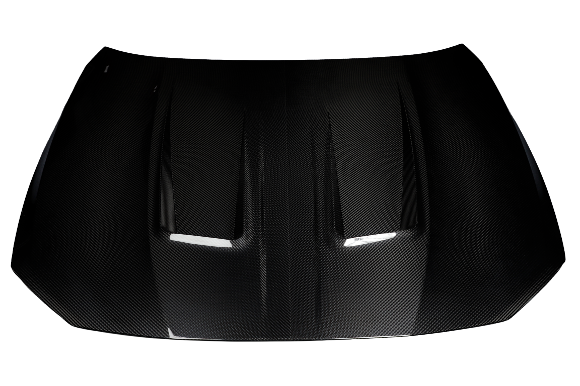 BMW 4 Series M440 430 G22 G23 2020-ON & 4 Series M440 430 G26 2020-ON with Aftermarket Parts - N Style Hood Dry Pre-preg Carbon Fiber from Aero Republic