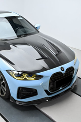 BMW 4 Series M440 430 G22 G23 2020-ON & 4 Series M440 430 G26 2020-ON with Aftermarket Parts - N Style Hood Dry Pre-preg Carbon Fiber from Aero Republic