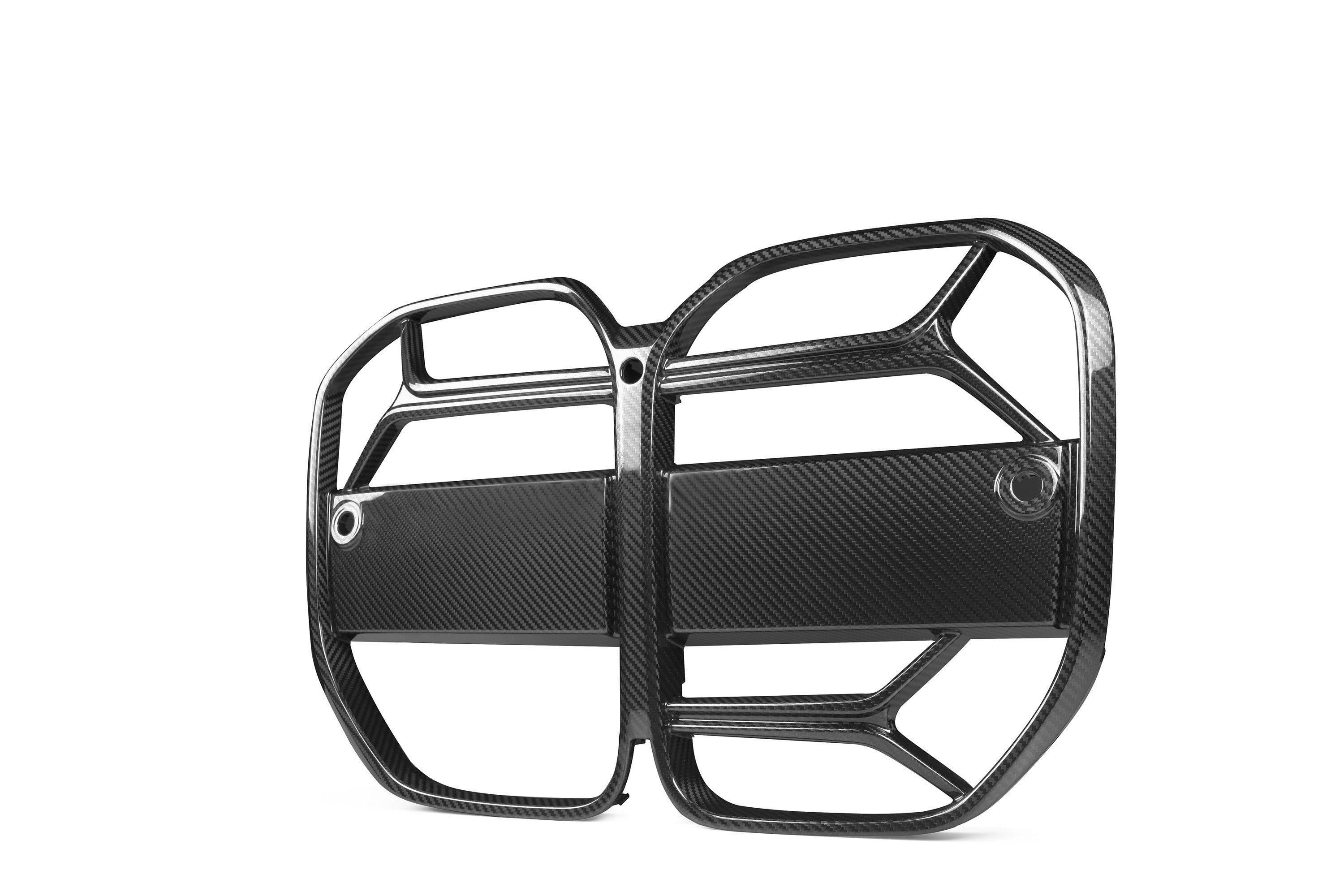 BMW 4 Series M440 430 G22 G23 2020 2021 2022 2023 2024 with Aftermarket Parts - CSL / Without ACC & CSL / With ACC Front Kidney Grill Pre-preg Carbon Fiber from Aero Republic