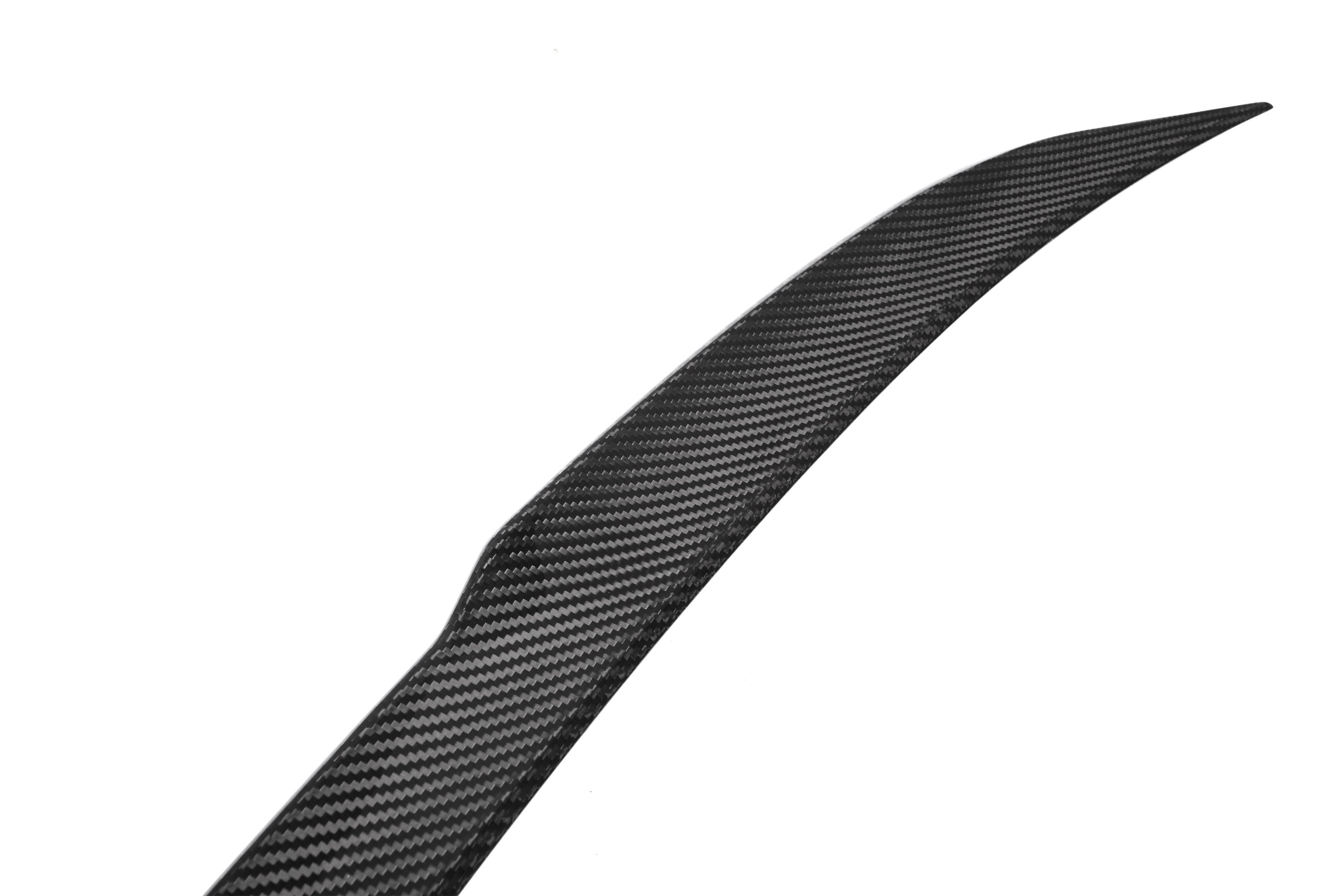 BMW 4 Series M440 430 G22 2020 2021 2022 2023 2024 & M4 G82 2021 2022 2023 2024 with Aftermarket Parts - M Style Rear Lip Spoiler Pre-preg Carbon Fiber from Aero Republic