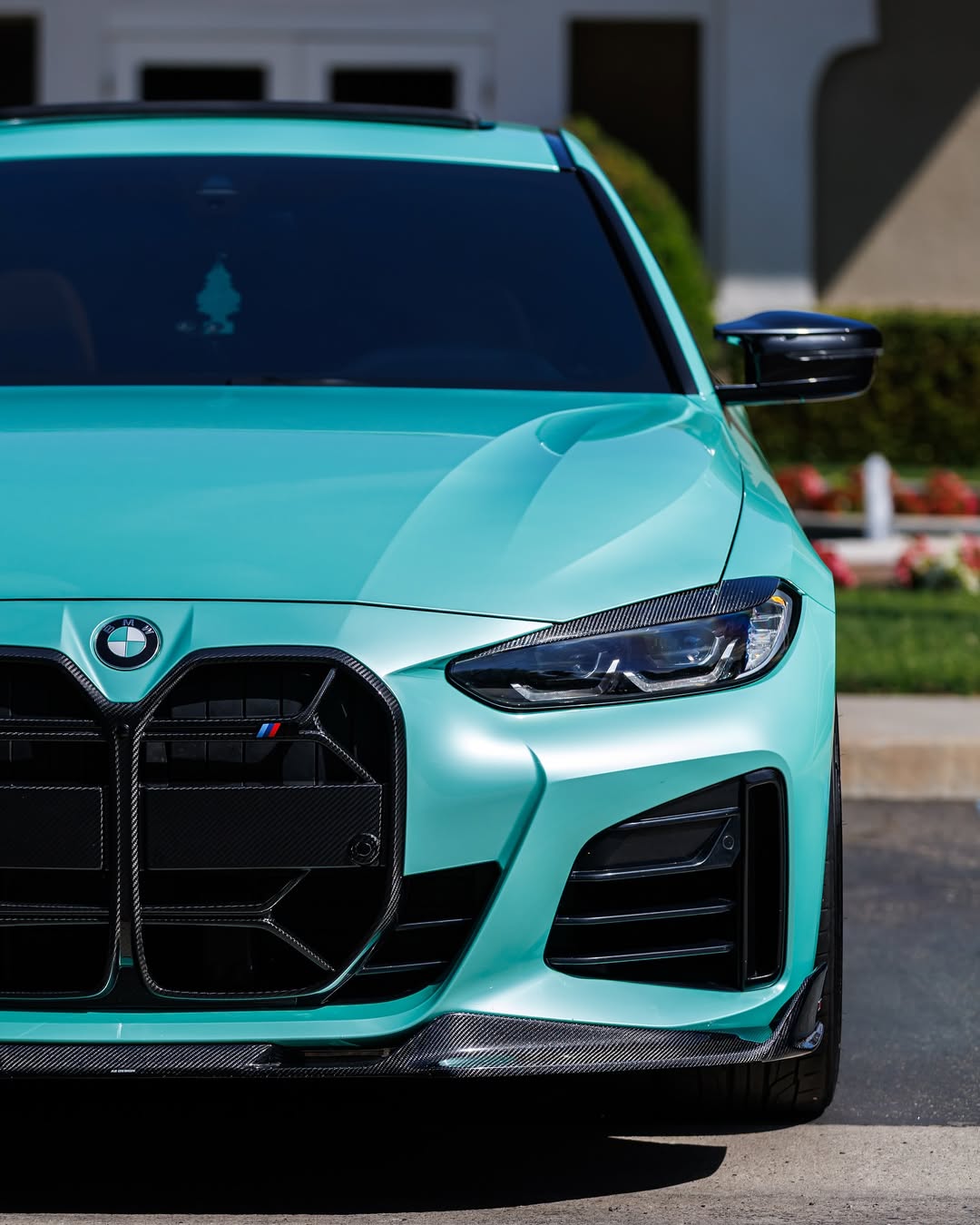 BMW 4 Series Gran Coupe M440 430 G26 2020 2021 2022 2023 2024 with Aftermarket Parts - CSL / Without ACC & CSL / With ACC Front Kidney Grill Pre-preg Carbon Fiber from Aero Republic