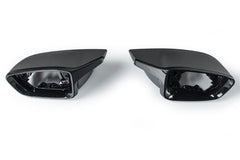 BMW 4 Series M440 G22 G23 G26 2022-ON LHD (Left Hand Drive Only) & I4 e Drive 40 G26 2022-ON LHD (Left Hand Drive Only) with Aftermarket Parts - G8X Style / LHD Replacement Mirror Caps Carbon Fiber from Aero Republic