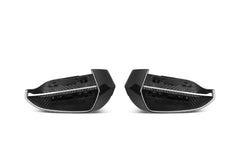 BMW 5 Series 530 540 & i5 e/x Drive40 M60 G60 G61 2024-ON LHD (Left Hand Drive) with Aftermarket Parts - OE Style / LHD Replacement Mirror Caps Pre-preg Carbon Fiber from Aero Republic