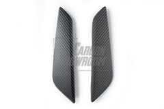 BMW 5 Series M550i 540i G30 (Fits both Pre-LCI & LCI) 2017 2018 2019 2020 2021 2022 2023 with Aftermarket Parts - OE Style Front Fender Vent Trim Carbon Fiber from Aero Republic