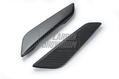 BMW 5 Series M550i 540i G30 (Fits both Pre-LCI & LCI) 2017 2018 2019 2020 2021 2022 2023 with Aftermarket Parts - OE Style Front Fender Vent Trim Carbon Fiber from Aero Republic
