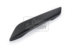 BMW 5 Series M550i 540i G30 (Fits both Pre-LCI & LCI) 2017 2018 2019 2020 2021 2022 2023 with Aftermarket Parts - OE Style Front Fender Vent Trim Carbon Fiber from Aero Republic