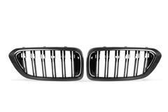 BMW 6 Series Gran Turismo GT 640i 630i 640d 630d 620d Pre-LCI G32 2017 2018 2019 2020 with Aftermarket Parts - Dual Slat Front Kidney Grill Pre-preg Carbon Fiber from Aero Republic