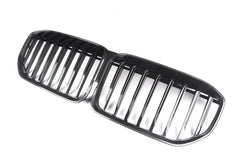 BMW 7 Series M760i xDrive 750i 745e 740i 740d 730d G11 LCI 2020 2021 2022 with Aftermarket Parts - Single Slat Front Kidney Grill Pre-preg Carbon Fiber from Aero Republic