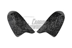 BMW X3M X3MC F97 & X4M X4MC F98 2019 2020 2021 (Fits Both Pre-LCI & LCI) 2020 2021 2022 2023 2024?with Aftermarket Parts - OE Style Replacement Mirror Caps Pre-preg Carbon Fiber from Aero Republic