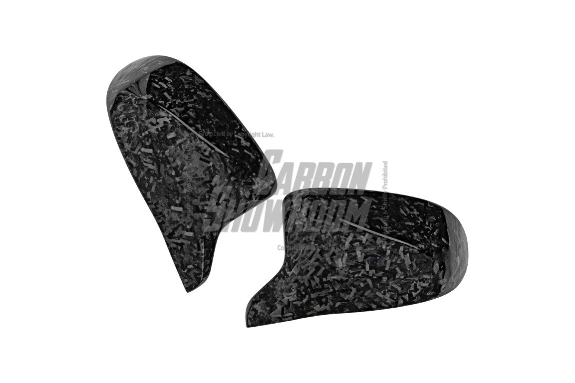 BMW X3M X3MC F97 & X4M X4MC F98 2019 2020 2021 (Fits Both Pre-LCI & LCI) 2020 2021 2022 2023 2024?with Aftermarket Parts - OE Style Replacement Mirror Caps Pre-preg Carbon Fiber from Aero Republic