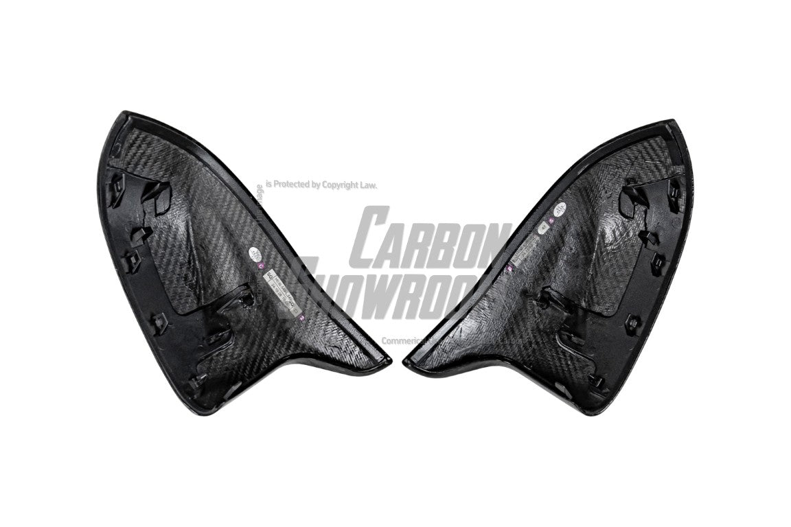 BMW X3M X3MC F97 & X4M X4MC F98 2019 2020 2021 (Fits Both Pre-LCI & LCI) 2020 2021 2022 2023 2024?with Aftermarket Parts - OE Style Replacement Mirror Caps Pre-preg Carbon Fiber from Aero Republic