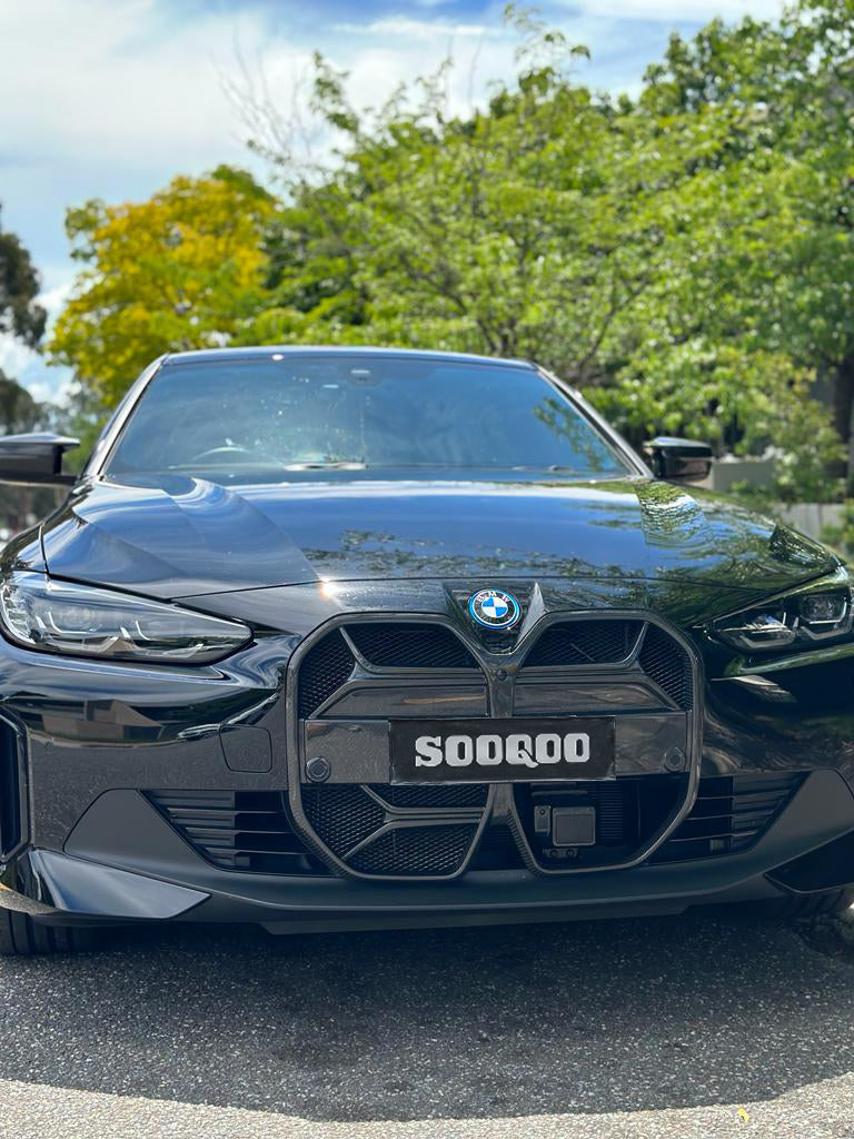 BMW I4 M50 / e Drive 40 G26 2020 2021 2022 2023 2024 with Aftermarket Parts - CSL / Without ACC & CSL / With ACC Front Kidney Grill Pre-preg Carbon Fiber from?Aero Republic