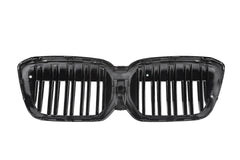 BMW IX3 BEV G08 LCI 2022-ON with Aftermarket Parts - Dual Slat Front Kidney Grill?Carbon Fiber from Aero Republic