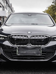 BMW IX3 BEV G08 LCI 2022-ON with Aftermarket Parts - Dual Slat Front Kidney Grill?Carbon Fiber from Aero Republic