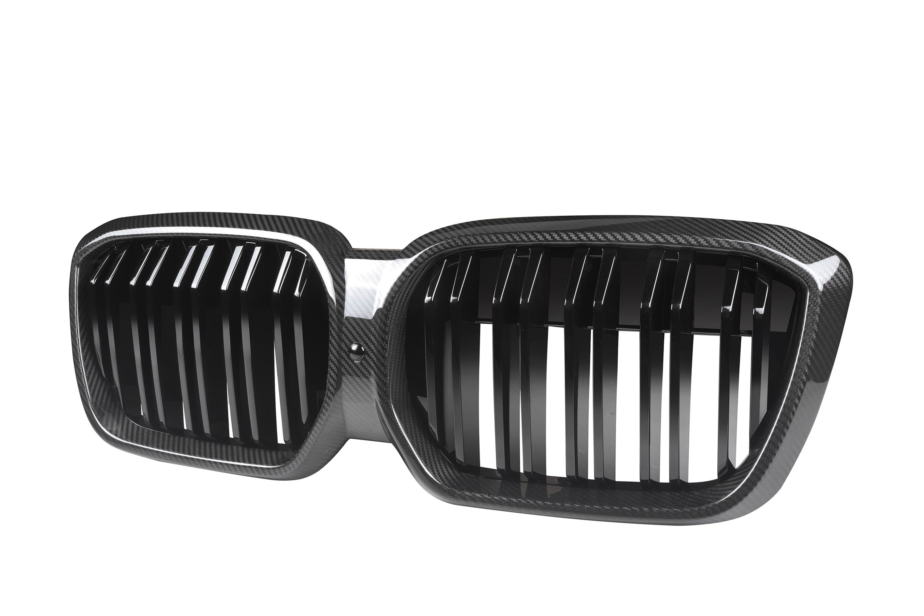 BMW IX3 BEV G08 LCI 2022-ON with Aftermarket Parts - Dual Slat Front Kidney Grill?Carbon Fiber from Aero Republic