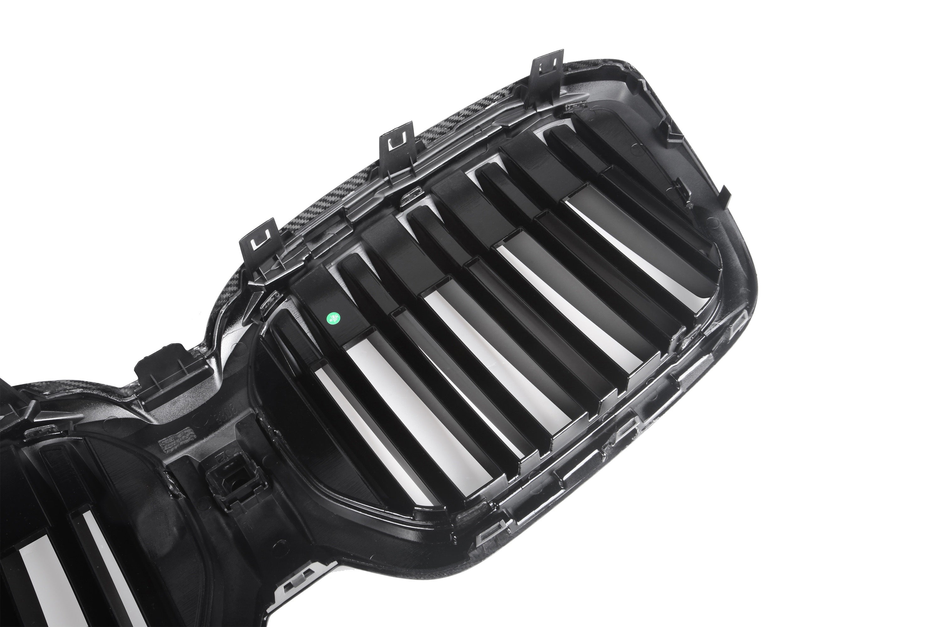 BMW IX3 BEV G08 LCI 2022-ON with Aftermarket Parts - Dual Slat Front Kidney Grill?Carbon Fiber from Aero Republic