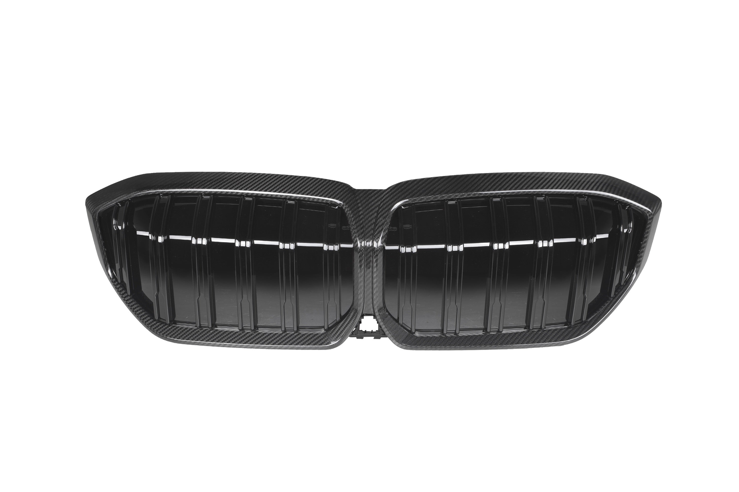 BMW IX3 BEV G08 LCI 2022-ON with Aftermarket Parts - Dual Slat Front Kidney Grill?Carbon Fiber from Aero Republic