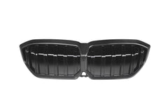 BMW IX3 BEV G08 LCI 2022-ON with Aftermarket Parts - Dual Slat Front Kidney Grill?Carbon Fiber from Aero Republic