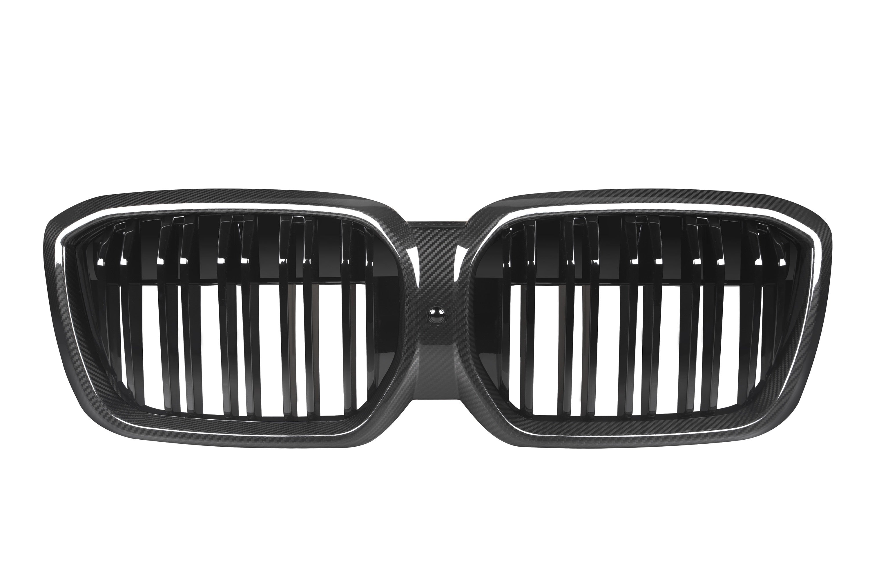 BMW IX3 BEV G08 LCI 2022-ON with Aftermarket Parts - Dual Slat Front Kidney Grill?Carbon Fiber from Aero Republic