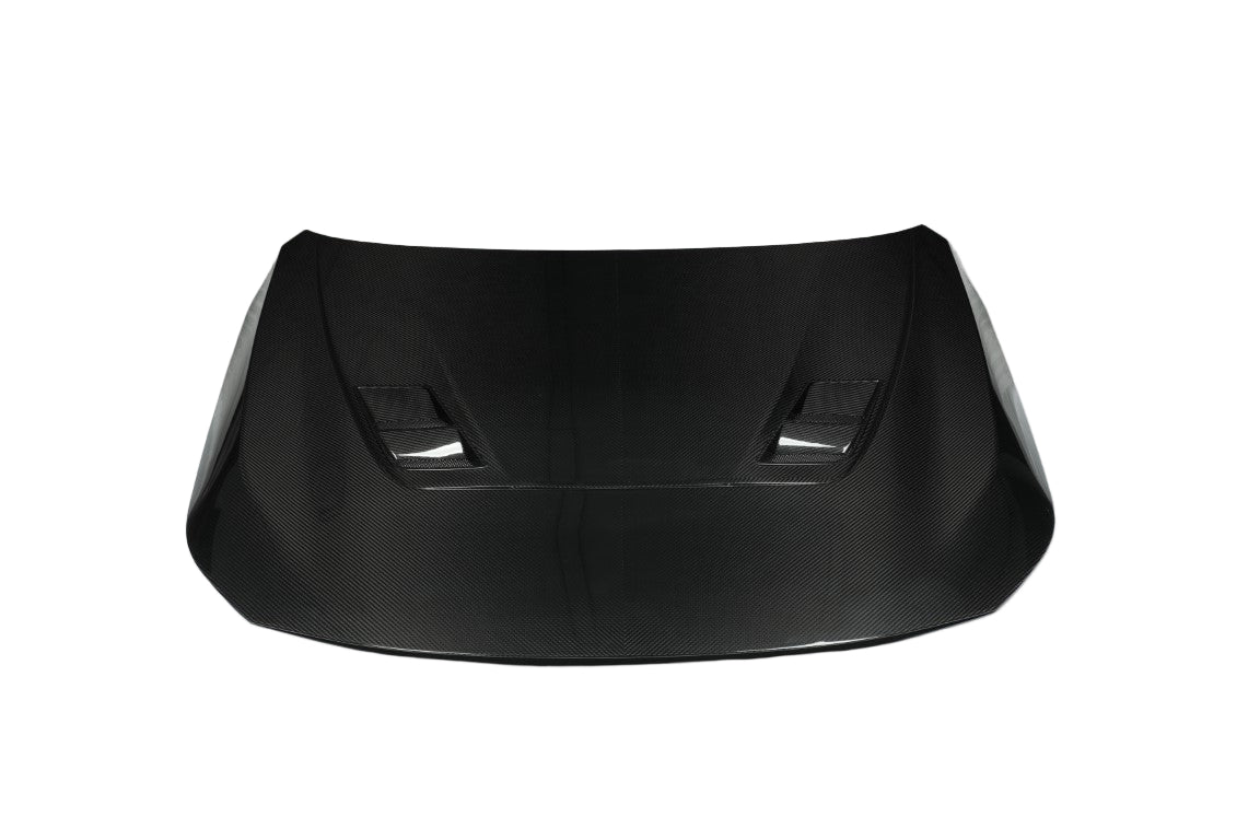 BMW M2C M2 G87 2023-ON & 2 Series M240i 230i G42 2022-ON with Aftermarket Parts - Vor Style Hood Dry Pre-preg Carbon Fiber from Aero Republic