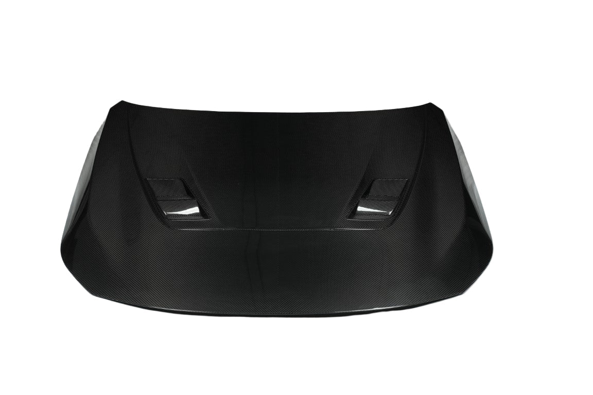 BMW M2C M2 G87 2023-ON & 2 Series M240i 230i G42 2022-ON with Aftermarket Parts - Vor Style Hood Dry Pre-preg Carbon Fiber from Aero Republic