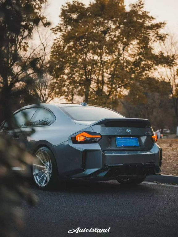 BMW M2C M2 G87 2023-ON & 2 Series M240i 230i G42 2022-ON with Aftermarket Parts - Vor Style Trunk Dry Pre-preg Carbon Fiber from Aero Republic