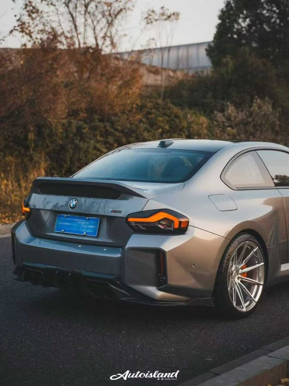 BMW M2C M2 G87 2023-ON & 2 Series M240i 230i G42 2022-ON with Aftermarket Parts - Vor Style Trunk Dry Pre-preg Carbon Fiber from Aero Republic