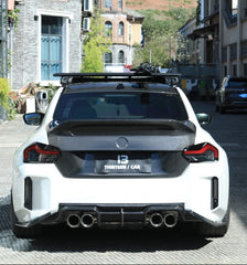 BMW M2C M2 G87 2023-ON & 2 Series M240i 230i G42 2022-ON with Aftermarket Parts - Vor Style Trunk Dry Pre-preg Carbon Fiber from Aero Republic