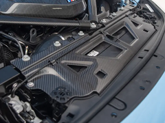 BMW M2C M2 G87 2023-ON with Aftermarket Parts - Front Upper Radiator Cooling Plate Dry Pre-preg Carbon Fiber from Aero Republic