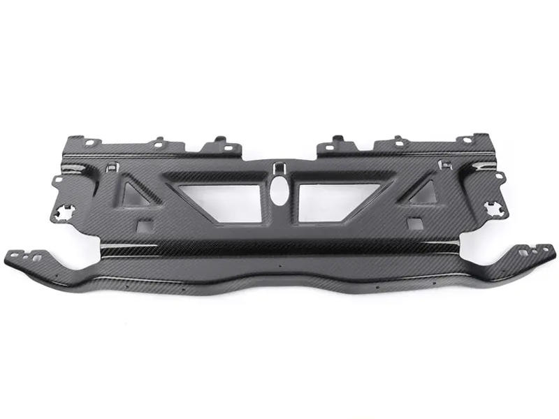 BMW M2C M2 G87 2023-ON with Aftermarket Parts - Front Upper Radiator Cooling Plate Dry Pre-preg Carbon Fiber from Aero Republic