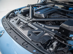 BMW M2C M2 G87 2023-ON with Aftermarket Parts - Front Upper Radiator Cooling Plate Dry Pre-preg Carbon Fiber from Aero Republic