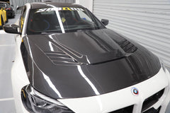 BMW M2C M2 G87 2023-ON & 2 Series M240i 230i G42 2022-ON with Aftermarket Parts - Vor Style Hood Dry Pre-preg Carbon Fiber from Aero Republic
