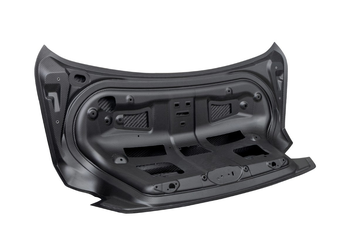 BMW M2CS M2 G87 2023-ON & 2 Series M240i 230i G42 2022-ON with Aftermarket Parts - CS Style Rear Trunk Dry Pre-preg Carbon Fiber / FRP from Aero Republic