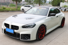 BMW M2C M2 G87 2023-ON & 2 Series M240i 230i G42 2022-ON with Aftermarket Parts - Vor Style Hood Dry Pre-preg Carbon Fiber from Aero Republic