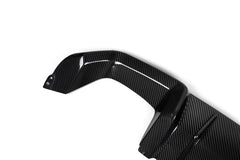 BMW M2 M2C F87 2016 2017 2018 2019 2020 2021 with Aftermarket Parts - MP Style Rear Diffuser Pre-preg Carbon Fiber from Aero Republic