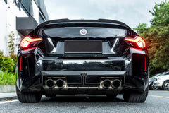 BMW M2 M2C G87 2023-ON with Aftermarket Parts - CS Style Rear Diffuser Dry Pre-preg?Carbon Fiber from Aero Republic