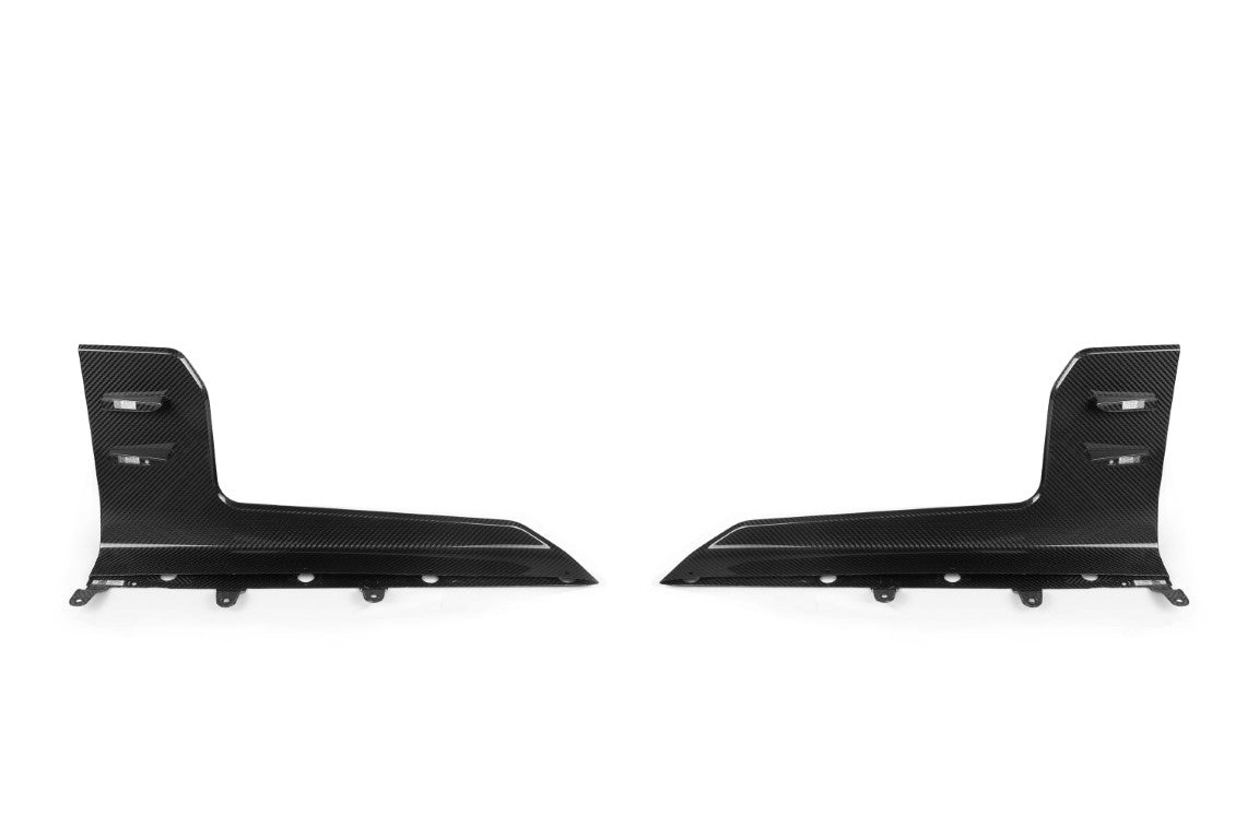 BMW M2 M2C G87 2023 2024 with Aftermarket Parts - MP Style Side Skirt Winglets Pre-preg Carbon Fiber from Aero Republic