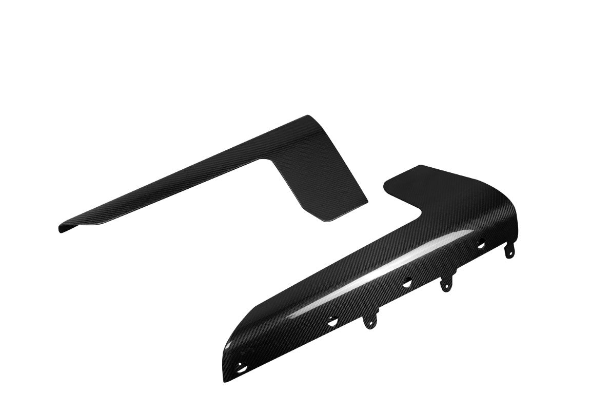 BMW M2 M2C G87 2023 2024 with Aftermarket Parts - MP Style Side Skirt Winglets Pre-preg Carbon Fiber from Aero Republic