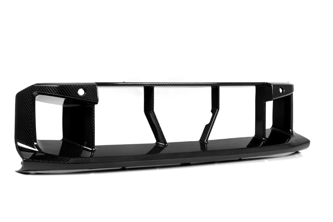 BMW M2 M2C G87 2023 2024 with Aftermarket Parts - OE Style Front Center Vent Trim Grill Replacement Pre-preg Carbon Fiber from Aero Republic