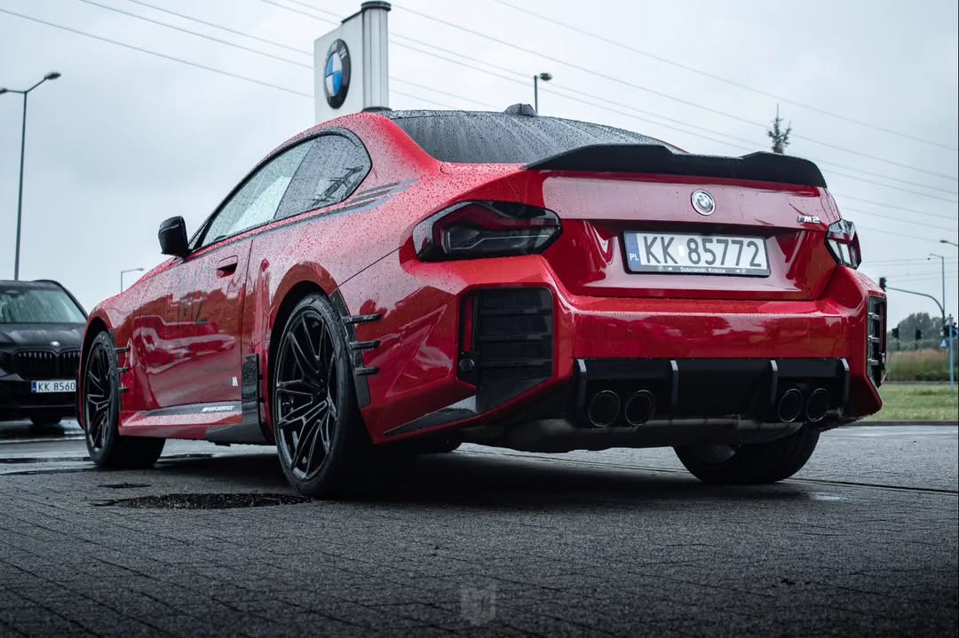 BMW M2 M2C G87 2023 2024 with Aftermarket Parts - MP Style Side Skirt Winglets Pre-preg Carbon Fiber from Aero Republic