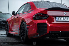 BMW M2 M2C G87 2023 2024 & 2 Series M240 230 G42 2022 2023 2024 with Aftermarket Parts - MP Style Rear Lip Spoiler Pre-preg Carbon Carbon Fiber from Aero Republic