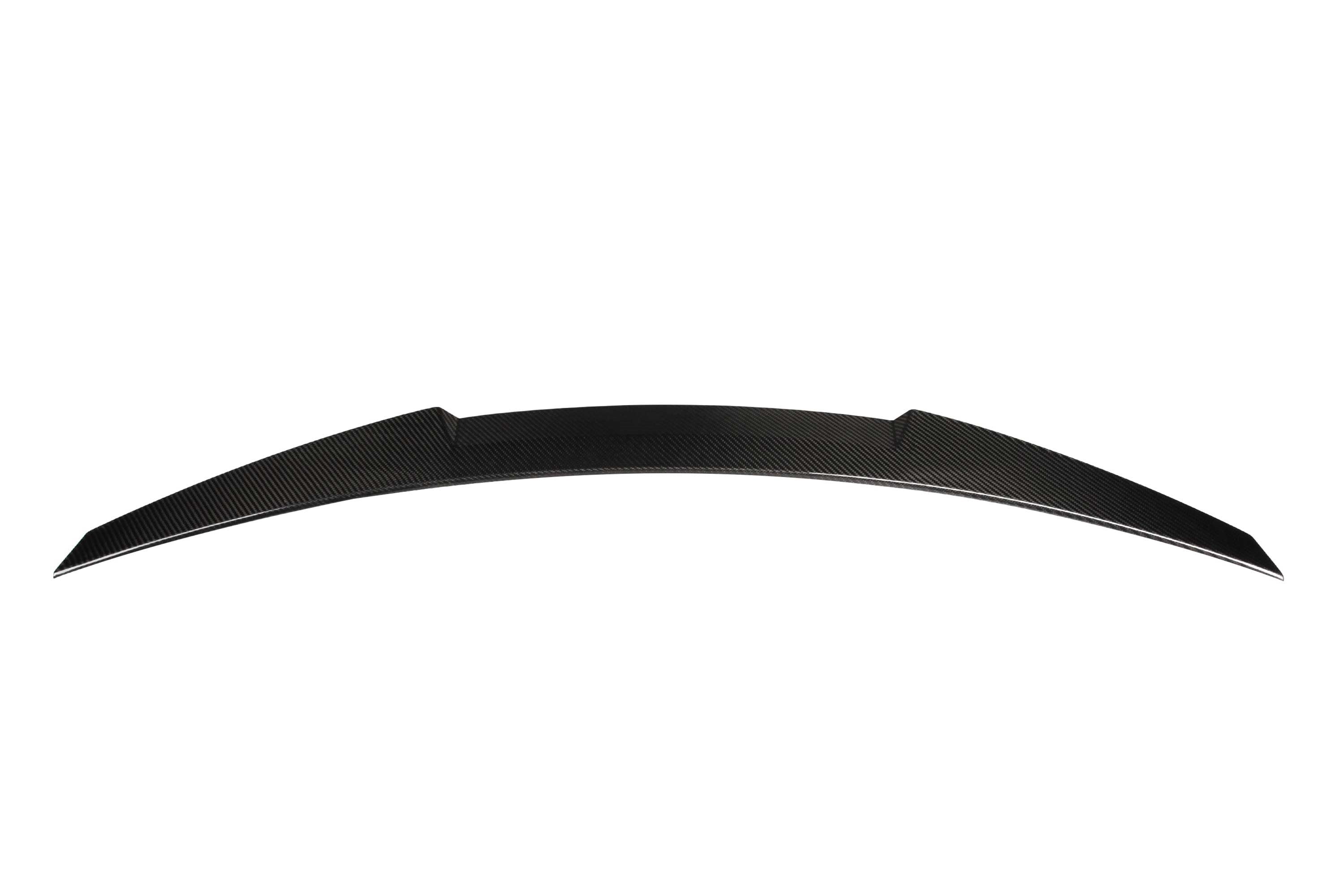 BMW M3 E90 2007 2008 2009 2010 2011 2012 2013 &?3 Series E90 (Both Fits Pre-LCI & LCI) 2006 2007 2008 2009 2010 2011 2012 with Aftermarket Parts - M4 Style Rear Lip Spoiler?Carbon Fiber from Aero Republic