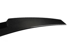 BMW M3 E90 2007 2008 2009 2010 2011 2012 2013 &?3 Series E90 (Both Fits Pre-LCI & LCI) 2006 2007 2008 2009 2010 2011 2012 with Aftermarket Parts - M4 Style Rear Lip Spoiler?Carbon Fiber from Aero Republic