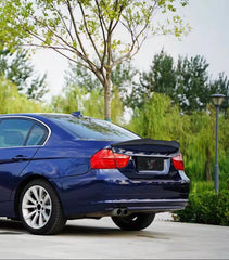 BMW M3 E90 2007 2008 2009 2010 2011 2012 2013 & 3 Series E90 (Both Fits Pre-LCI & LCI) 2006 2007 2008 2009 2010 2011 2012 with Aftermarket Parts - PSM Style Rear Lip Spoiler?Carbon Fiber from Aero Republic